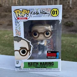 FUNKO POP! Artists Keith Haring 2019 NYCC Fall Exclusive Vinyl Figure 01 VAULTED.