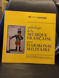 Disque Vinyle 33 Tours Anthologie De La Musique Française Pour Harmonie....  Disque vinyle 33 tours anthologie de la...