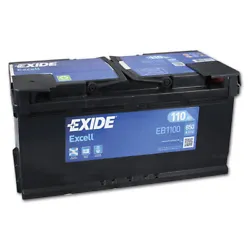   Batterie de camping-car Exide EB 1100 Excell LB3 12V 110 Ah CODE ARTICLE : BTT5110 DESCRIPTION DARTICLE EXCELL -...