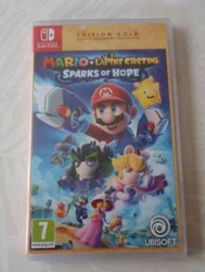 Mario + The Lapins Crétins Sparks of Hope - Edition Gold - Nintendo Switch (Neuf sous blister)