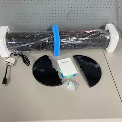 Open box, remote not included. Multiple speed fan.Condition: New