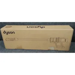 Model: SV30. Manufacturer: Dyson. Type: Stick. Item Condition: Open box. Color: Yellow/Nickel. Provide our staff with.