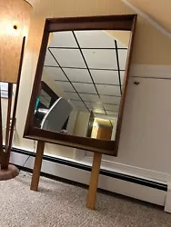 United Furniture Walnut Mirror. Measures 41” tall x 30” wide. Excellent condition. Local pickup in Providence, RI...