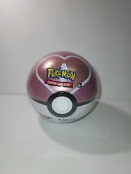 2022 Pokémon TCG Pink Tin Can Ball. Condition is New/Factory Sealed. Shipped with USPS Priority Mail.