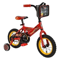 •This Huffy bike has 12-inch wheels with a rider height of 37-42 inches •Single-speed bike with awesome Lightning...