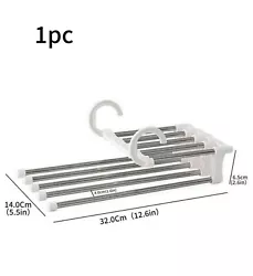 5 In 1 Stainless Steel Multifunction Pant Rack towel Shelves Closet Organizer. Condition is New. Shipped with USPS...