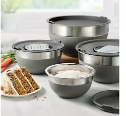 Generously sized 5 Qt and 8 Qt bowls allow for prepping and storage in large batches. We proudly stand behind the...
