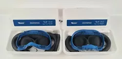VR COVER Lot de 2 Kits dInterface et Remplacement en Mousse pour Meta/Oculus Quest 2 Bleu