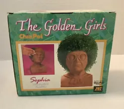SOPHIA - Golden Girls. Decorative Pottery Planter.