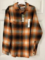 New - Goodfellow Flannel Shirt Mens Medium. Condition is New with tags. Shipped with USPS Ground Advantage.