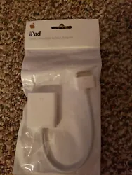 ipad dock connector to VGA Adapter . Condition is New. Shipped with USPS First Class Package.