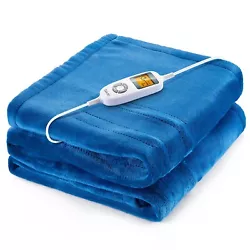 Heated Blanket Electric Throw, 50