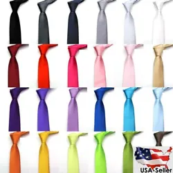 Solid Color Plain Classic Colors Ties. If there is a problem, we will fix it. White, Purple, Pink, Navy Blue, Burgundy,...