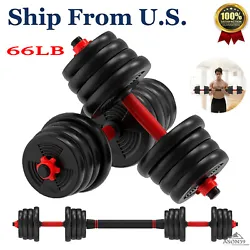 Dumbbell contains: 4x1.25KG barbell piece 4x1.5KG barbell piece 4x2KG barbell piece 4x2.5KG barbell piece 2x 0.5KG...