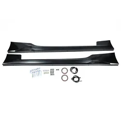 For Scion FR-S 2012-2021. For Subaru BRZ 2012-2021. 1 Set of Side Skirts As Shown In the Picture. Material: ABS...