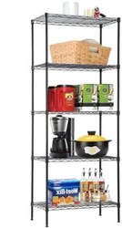 √ STURDY: The storage shelves use durable steel construction,and to resist dirt buildup and corrosion. The wire...