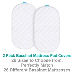 Match 26 different sizes of bassinet mattresses, choose your bassinet type and buy. MiClassic 2in1 Stationary&Rock...