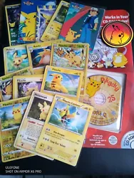 Pokémon Lot Pikachu. Cd rom année 2000