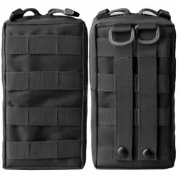 Type: Tactical Molle Pouch. High Quality -- Constructed by durable 600D nylon material and internal surface are made of...