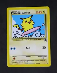 28 -Pikachu Surfeur édition Promotion Black Star.