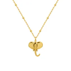 Elephant pendant size:18 14mm.