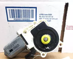                          2008 2012 JEEP LIBERTY REAR RIGHT PASSENGER WINDOW MOTOR PART NUMBER 7746807105...