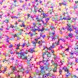 1000pcs 2mm Charm Czech Glass Seed Beads DIY Bracelet Necklace Beads For Jewelry Making DIY Earring Necklace. Material...