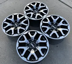 This is a great set of Ford F150 Raptor wheels. Overall this is a great set.