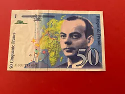 France Billet de Banque, (TB) , 50 Francs , Année : 1997 ..