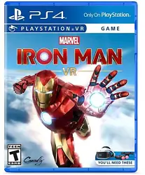 Title: Marvels Iron Man VR - PlayStation 4. Platform: Sony Playstation 4. Tony Stark has retired from making weapons...