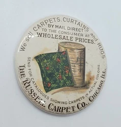 ADVERTISING POCKET MIRROR. SADLY THE MIRROR PART IS NOT THERE. EVEN MORE OLD POCKET MIRRORS. THE ADVERTSING TOP IS AND...