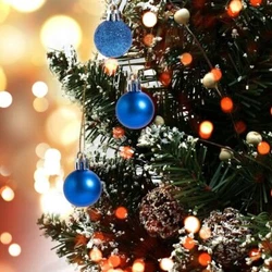 There are three types of designs: shiny, matte and shiny. Christmas tree glitter pendant ball decorations decorations....