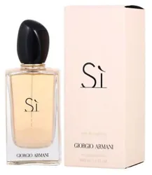 New Si by Giorgio Armani 3.4 oz / 100 mL EDP Perfume for Women - USA