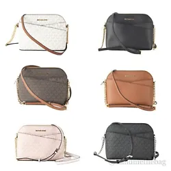 Features: 2 Inner Slip Pockets, 1 Outer Slip Pocket, Adjustable Chain Accented Crossbody Strap. We always work hard to...