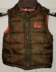 ThisHEALTHTEX BABY Size 18 mos. Camo Vest is an EXCELLENT FIND! The Rich Camo color and Bright Orange lining is...
