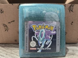 pokemon crystal game boy Étiquette en létat dorigine