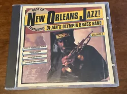 Dejan’s Olympia Brass Band CD Best of New Orleans Jazz Vol. 2 1989 Mardi Gras. CD very good + condition, a few light...