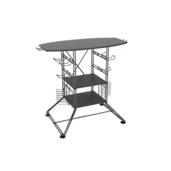 Atlantic, Inc. 45535800 Options abound with this versatile Gaming Storage and Flat Screen TV Stand. Hang gaming...