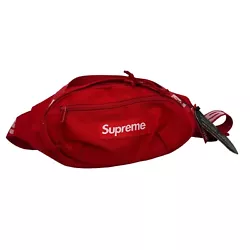 Supreme Waist Bag (SS18) Red Fanny Pack.