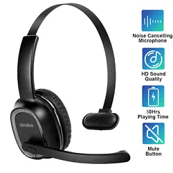 【 Advanced Noise Cancelling ,Communicate with Clarity】- Advanced noise-canceling technology reduces unwanted low...