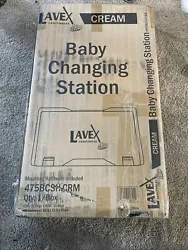 Baby changing station from lavex this is a wall mount baby changing station it is model 475bcshcrm it is brand new and...