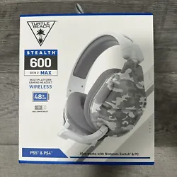 Turtle Beach Stealth 600 Gen 2 MAX Gaming Headset for PS4, PS5, Nintendo Switch.