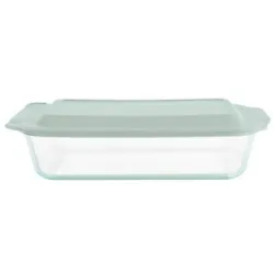 Get ready for a big upgrade. The tempered Pyrex glass can go directly into a preheated oven, and it heats evenly for...