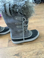 Sorel Joan of Arctic Womens Leather Winter Boots, US 8.