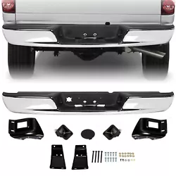 Fit For Dodge. 1x Rear Step Bumper Assembly. For 2002-2008 Ram 1500. For 2003-2009 Ram 2500. For 2003-2009 Ram 3500....