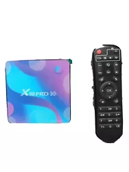Android 10 x 88 pro Smart TV Box.