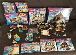 Lot Lego Friends 41316 41322 41323 41328 41306. Attention les ensembles sont quasiment complets mais il est possible...