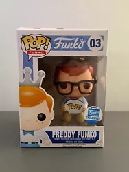 Funko Pop! Freddy Funko Hipster #03 Funko Shop exclusive.