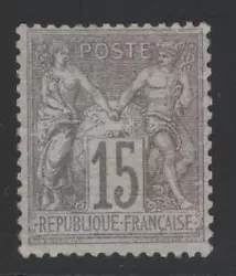 MNH: Mint never hinged MH: Mint hinged. -VF: Very fine: very nice stamp of superior quality and without fault. -SUPERB:...