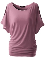 Its easy to pair with jeans, pants, shorts or legging. Hand wash cold / Hang dry / Do not bleach. Features Short Sleeve...